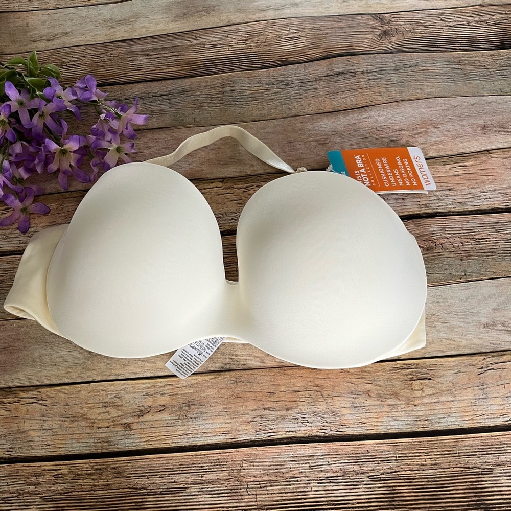 NWT Warner's Underwire Beige Bra Size 38C